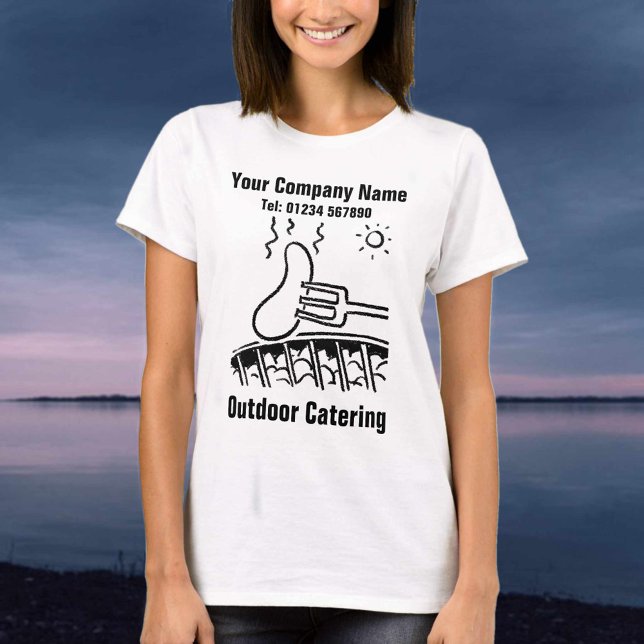 Darstellung des Caterings im Freien zum Personalis T-Shirt (Von Creator hochgeladen)