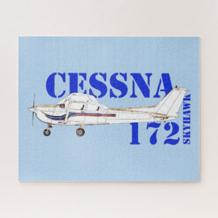 Darstellung des Flugzeugdesigns der Cessna 172 Sky