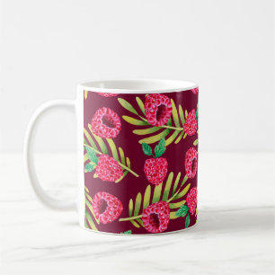 Darstellung des handgezeichneten Wasserfarbenmuste Kaffeetasse
