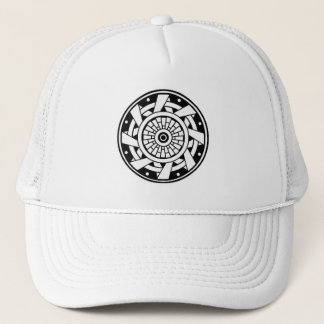 Darstellung des Kreislaufs von Sacred Geometry Cro Truckerkappe