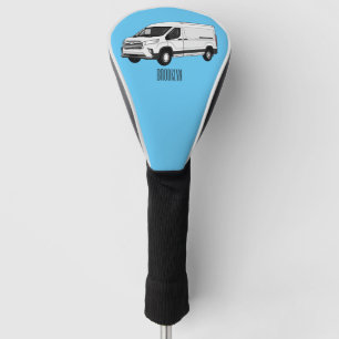 Darstellung des Lieferwagens Cartoon Golf Headcover