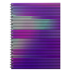 Darstellung eines abstrakten glitzernden Hintergru Notizblock