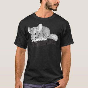 Darstellung eines niedlichen grauen Chinchillas T-Shirt
