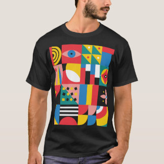 Darstellung geometrischer Formen T-Shirt