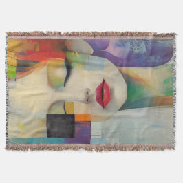 Darstellung in Farbblockrealismus Decke