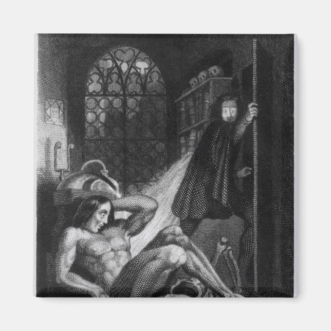 Darstellung von Frankenstein Magnet (Vorne)