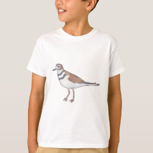 Darstellung von Killdewater Aquarell-Vögeln T-Shirt