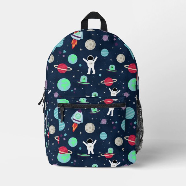 Darstellung von Raummustern Bedruckter Rucksack (Vorderseite)