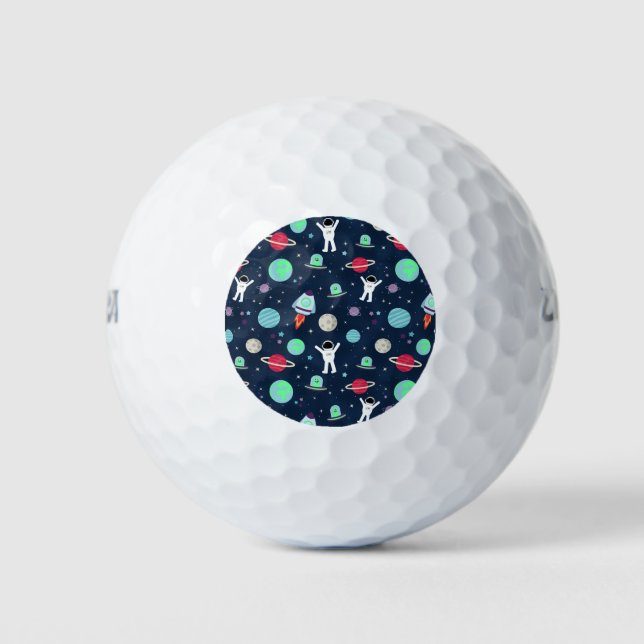 Darstellung von Raummustern Golfball (Vorderseite)