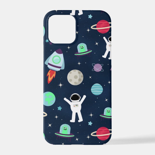 Darstellung von Raummustern iPhone 12 Pro Hülle (Rückseite)