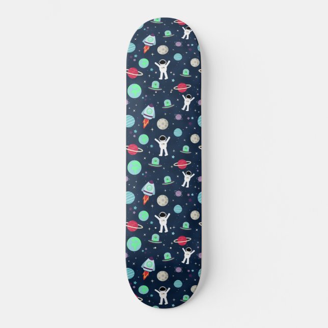 Darstellung von Raummustern Skateboard (Vorderseite)