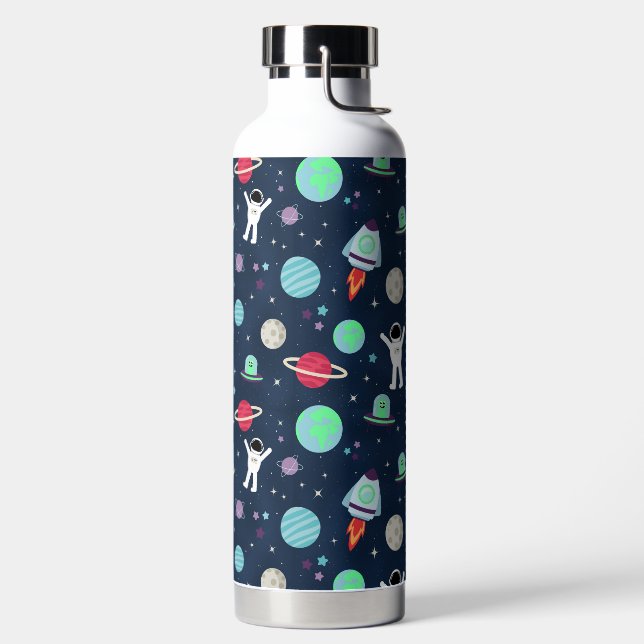 Darstellung von Raummustern Trinkflasche (links)