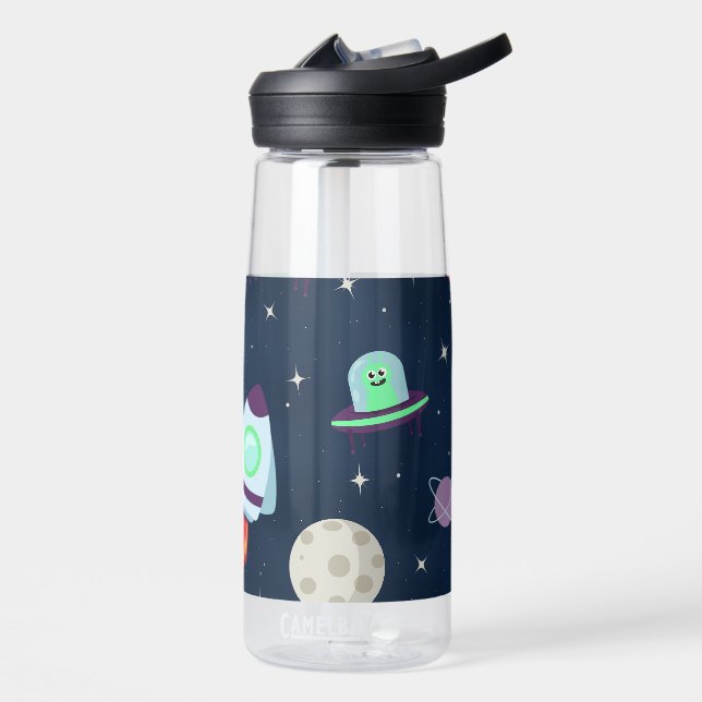 Darstellung von Raummustern Trinkflasche (Links)