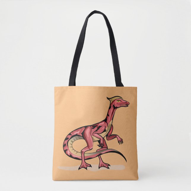 Darstellung von Velociraptor. Tasche (Vorderseite)