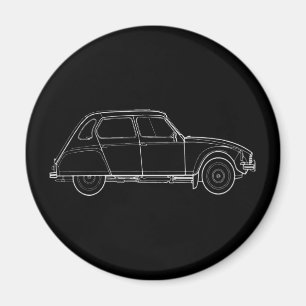 Darstellungsweise des Farbstoffs Minimalistisches Magnet