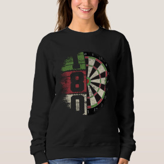 Dart 180 Dartboard Dartboard Retrodart 1 Sweatshirt