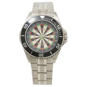 Dart Board Armbanduhr