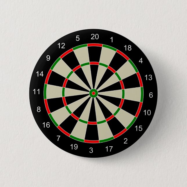 Dart Board Button (Vorderseite)