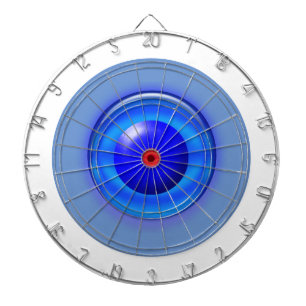 Dart Board - Concentric Orbs Dartscheibe