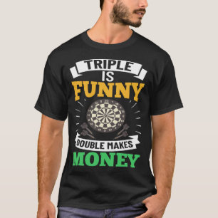 Dart Board Game Player Dartboard Machine Sport T-Shirt