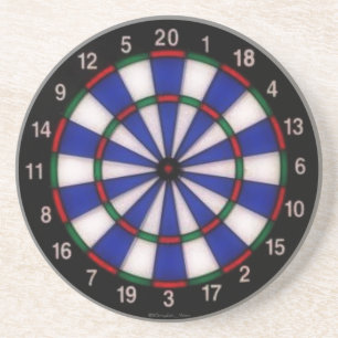 Dart Board Getränkeuntersetzer