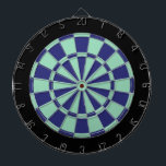 Dart Board: Minze grün, Navy Blau und Black Dartscheibe<br><div class="desc">Mint Green,  Navy Blue und Black Colored Dart Board Spiel inklusive 6 Messingdarts</div>