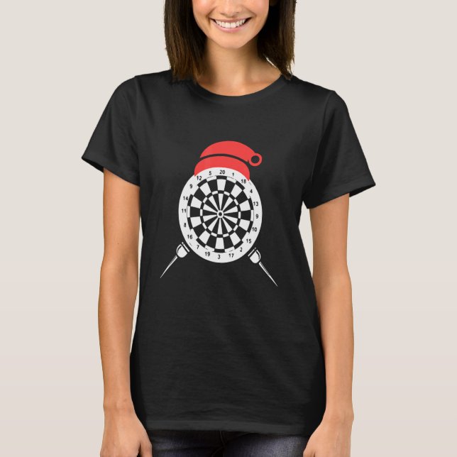 Dart Christmas outfit dart player 1 T-Shirt (Vorderseite)