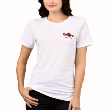 Dart Club Women's White T-Shirt 1