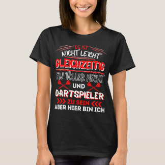Dart Darts Dart Player Dart Team Weltmeisterschaft T-Shirt