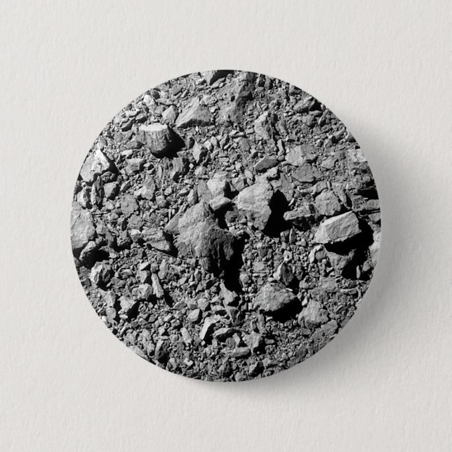 DART Dimorphos Asteroid Moonlet Surface Button (Vorderseite)