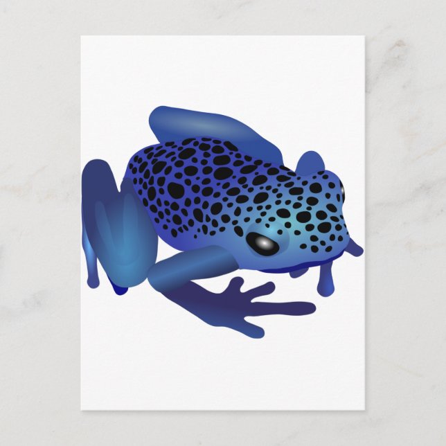 Dart Frog Postkarte (Vorderseite)