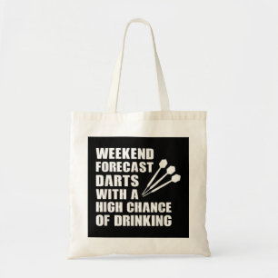 Dart Funny Darts Player Drink Weekend Geschenk Tragetasche