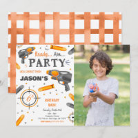 Dart Gun Birthday Party Foto