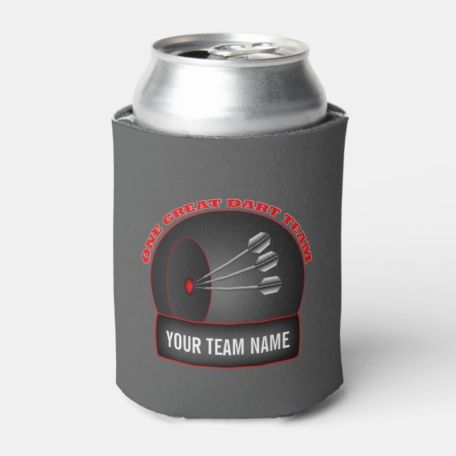 Dart League Great Team Custom Dosenkühler (Kanne Vorderseite)
