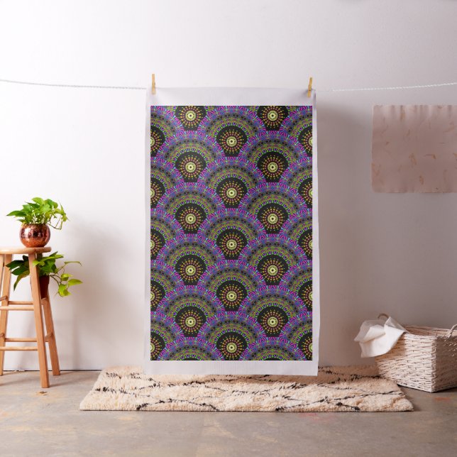 Dart Mandala II + Ihr Backgr. Ideen Stoff (Beispiel)