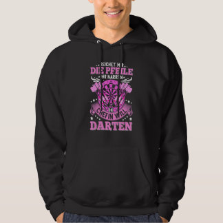 Dart Player Dart Sprichwort Dartboard Darts Hoodie