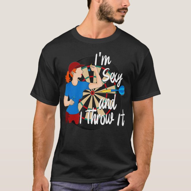Dart Points Dart Case Dart T-Shirt (Vorderseite)