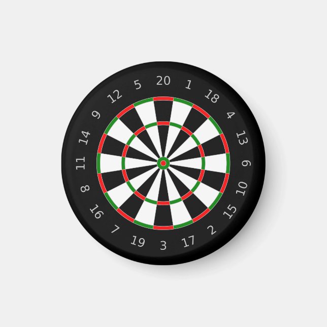 Dart Targetboard Dartboard Magnet (Vorne)