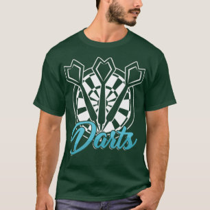 Dart Turnament Dart Player Dart Team Bullseye T-Shirt