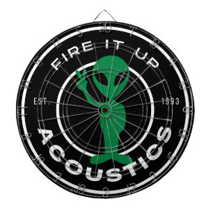 Dartboard - Acoustics Peace Alien Dartscheibe