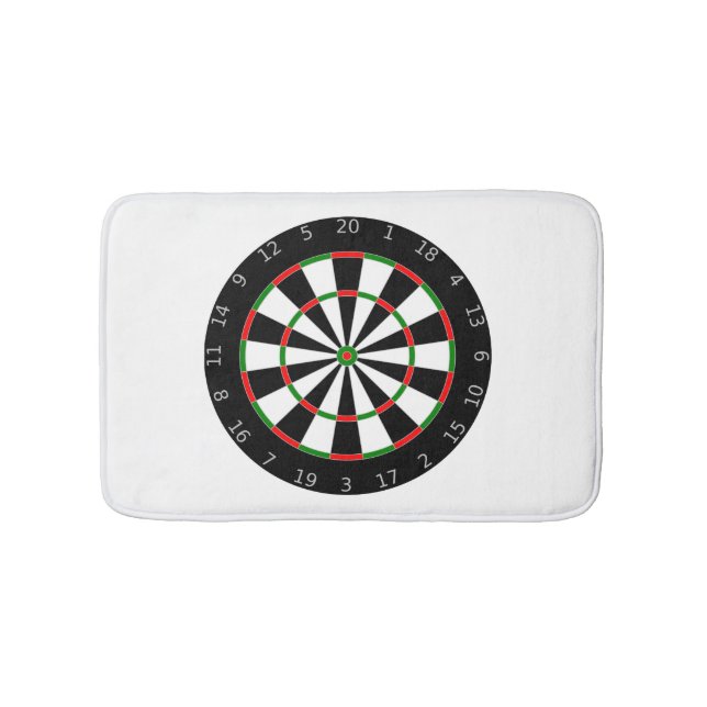 Dartboard Badematte (Vorderseite)