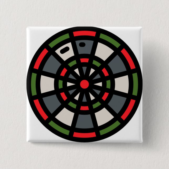 Dartboard Button (Vorderseite)