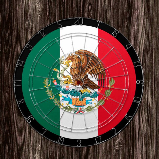 Dartboard & dartboard der mexikanischen Flagge / S Dartscheibe (Von Creator hochgeladen)