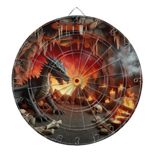 Dartboard der Drachenhöhle Dartscheibe