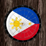 Dartboard der philippinischen Flagge, Philippinen/ Dartscheibe<br><div class="desc">Dartboard: Philippinen & philippinische Fahnen,  Familienspass-Spiele - Liebe mein Land,  Sommerspiele,  Ferien,  Vatertag,  Geburtstagsparty,  Uni-Schüler / Sportfans</div>