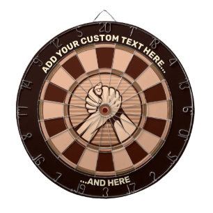 Dartboard des Arm-Wrestlings mit benutzerdefiniert Dartscheibe