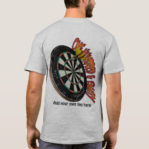 Dartboard-Entwurf T-Shirt