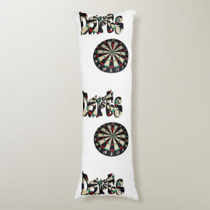 Dartboard Et Nom Du Feu, Coussin Du Corps