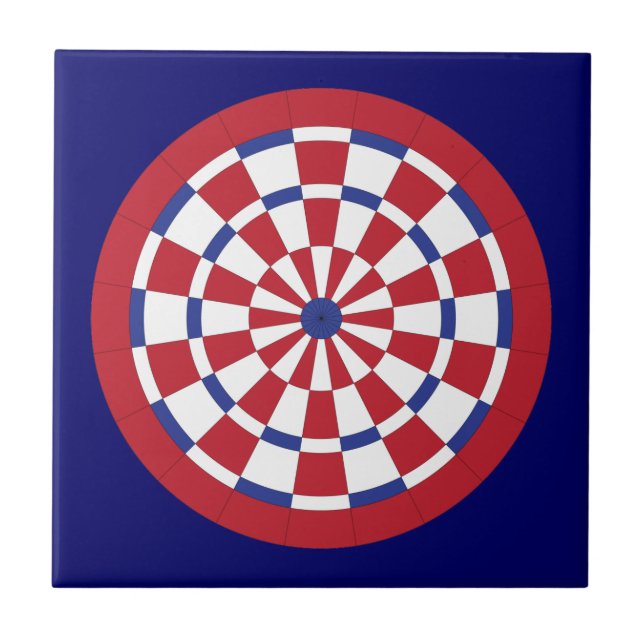 Dartboard Fliese (Vorderseite)