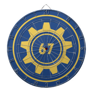 Dartboard für das allgemeine Problem Vault 67 Dartscheibe